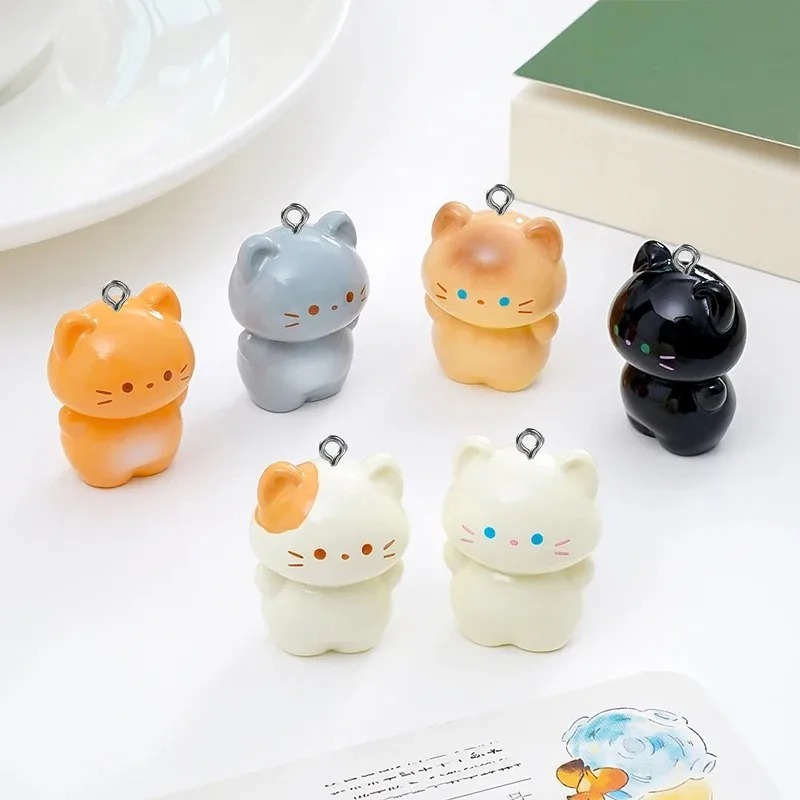 Resin Art Box - 10 Pack Sweet 3D Standing Kitten