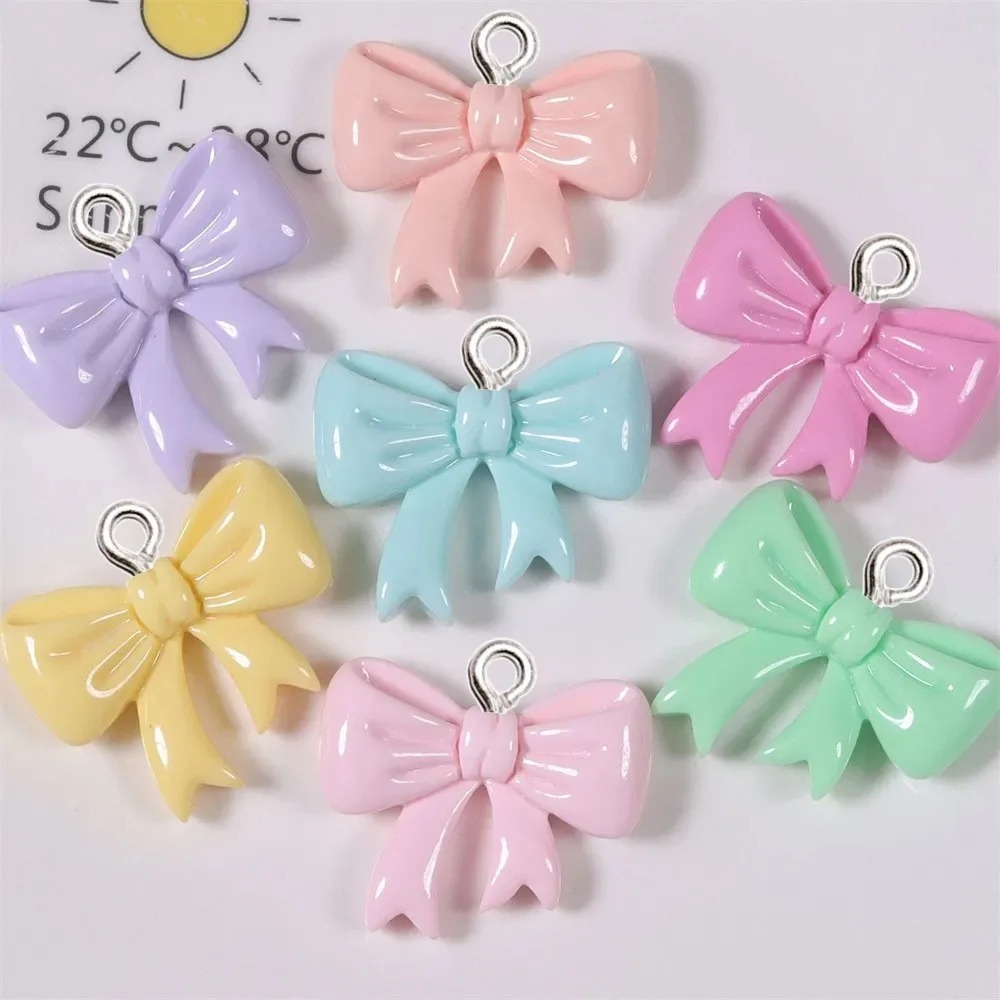 10 Pieces Candy Color Bow Resi - Resin Art Box recension och pris