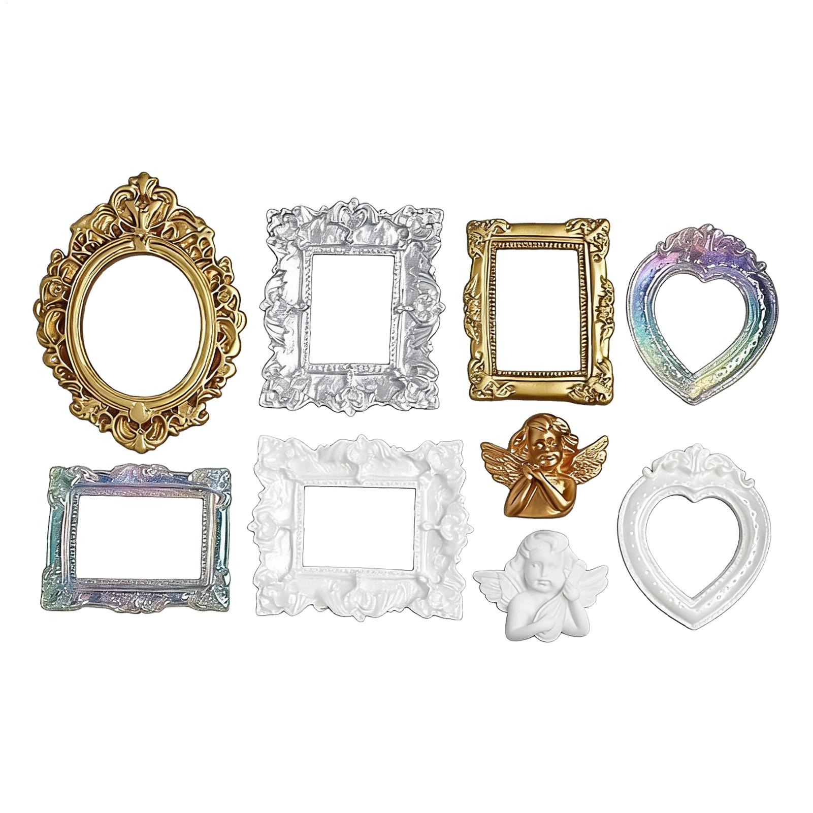 9 Pcs Miniature Picture Frame  - Resin Art For Photo Frame recension och pris