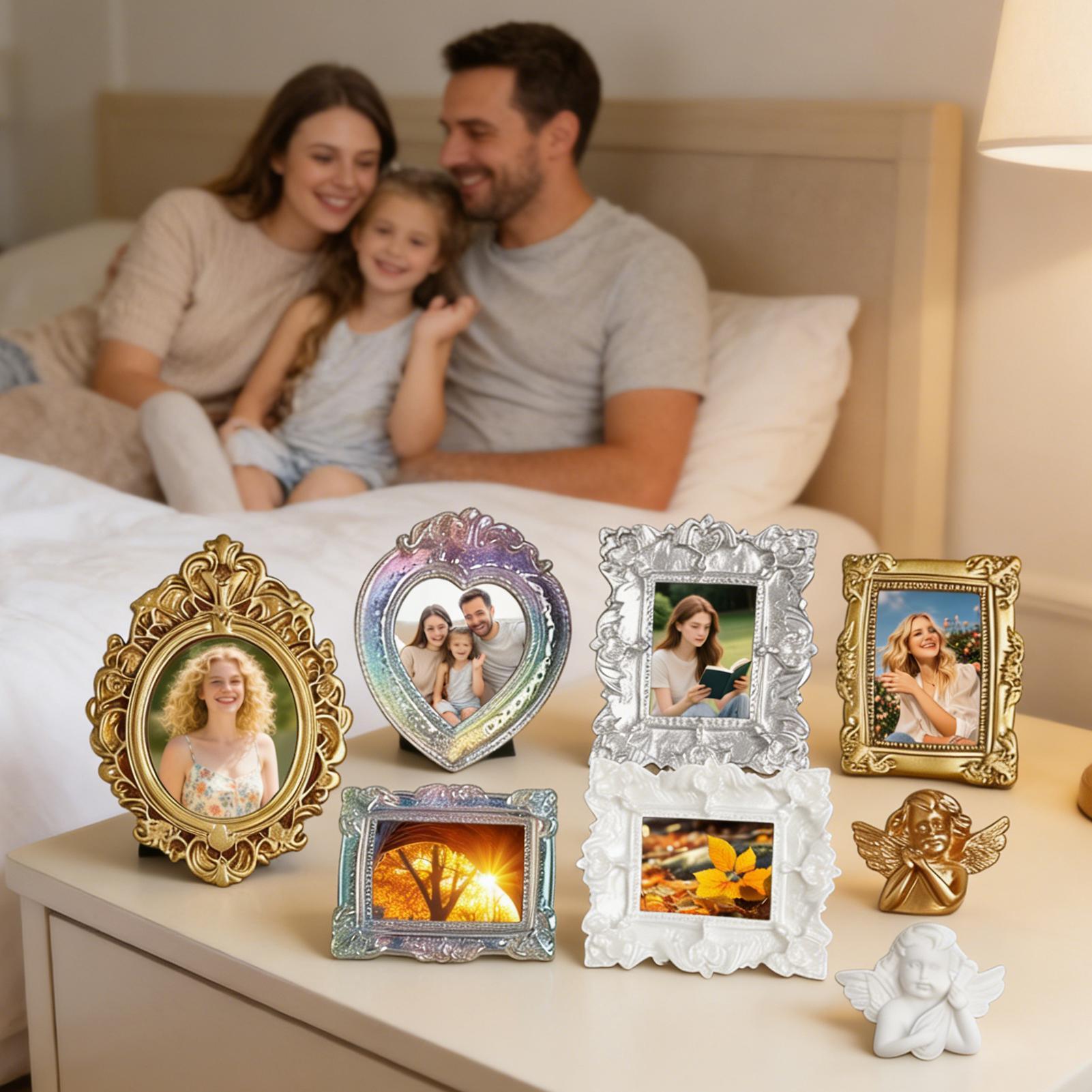 9 Pcs Miniature Picture Frame  - Resin Art For Photo Frame recension och pris