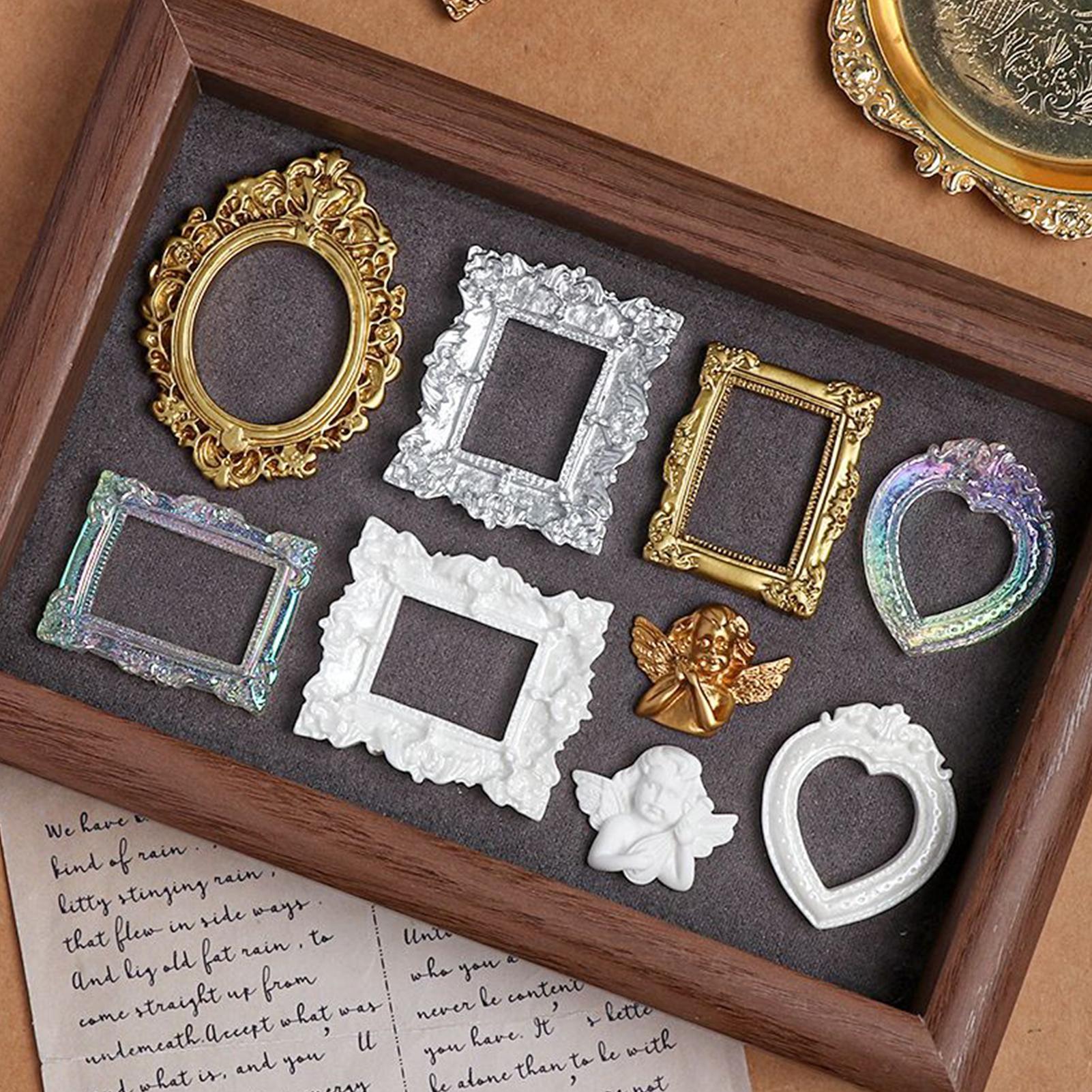 9 Pcs Miniature Picture Frame  - Resin Art For Photo Frame recension och pris