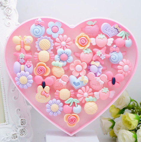 36Pcs Resin Cartoon Ring Set F - Resin Art Ring recension och pris