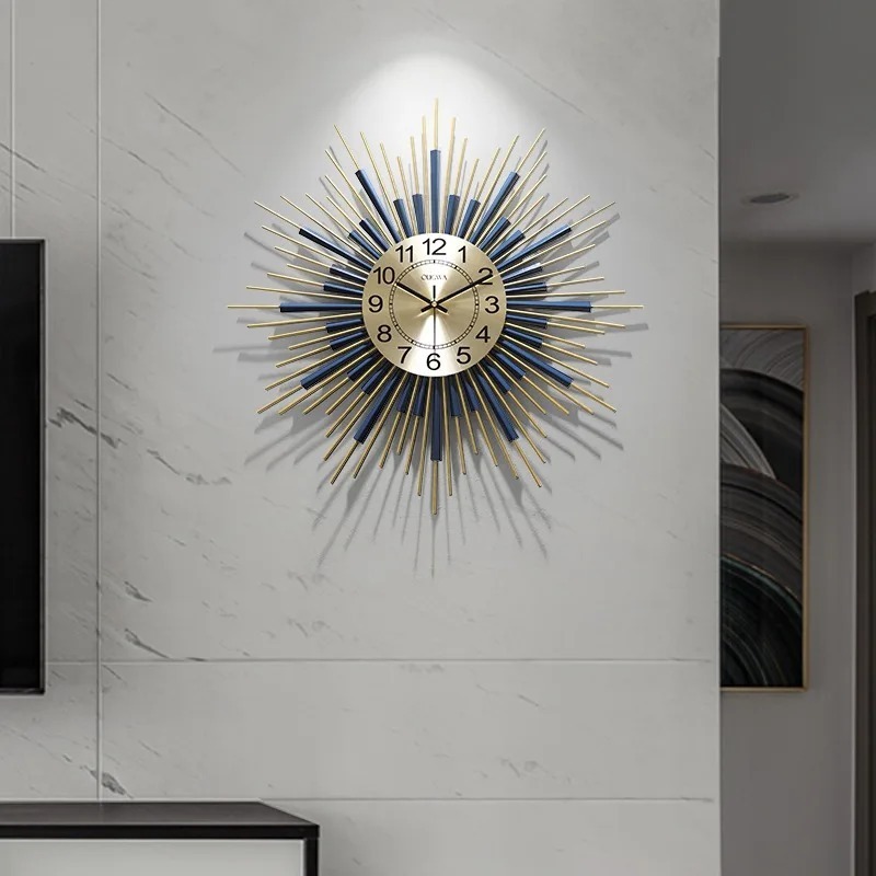 Modern Luxury Wall Clock Livin - Resin Art Clock recension och pris