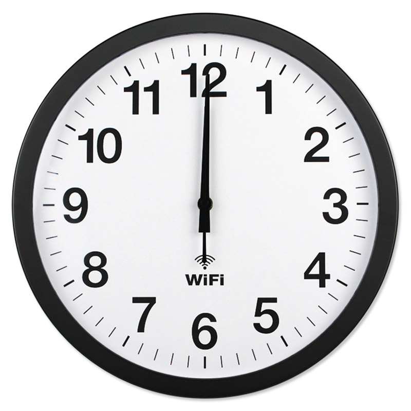 Smart clock WIFI automatic tim - Resin Art Clock recension och pris