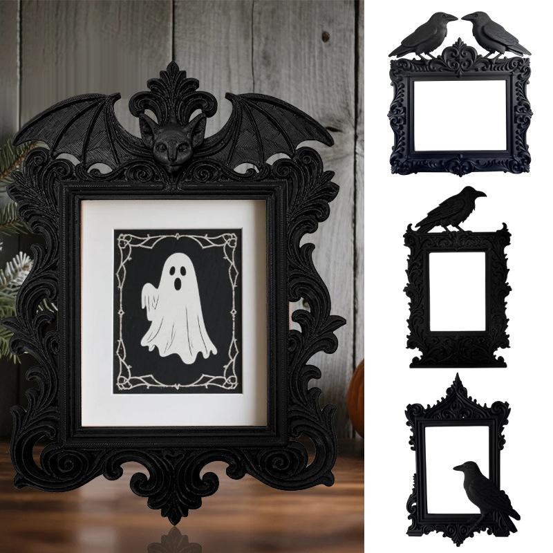 Decorations HaLLoween Crow Bat - Resin Art For Photo Frame recension och pris