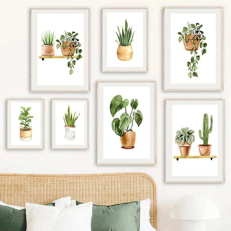 Cactus Tiger Pilan Monstera Gr - Resin Art Aesthetic recension och pris