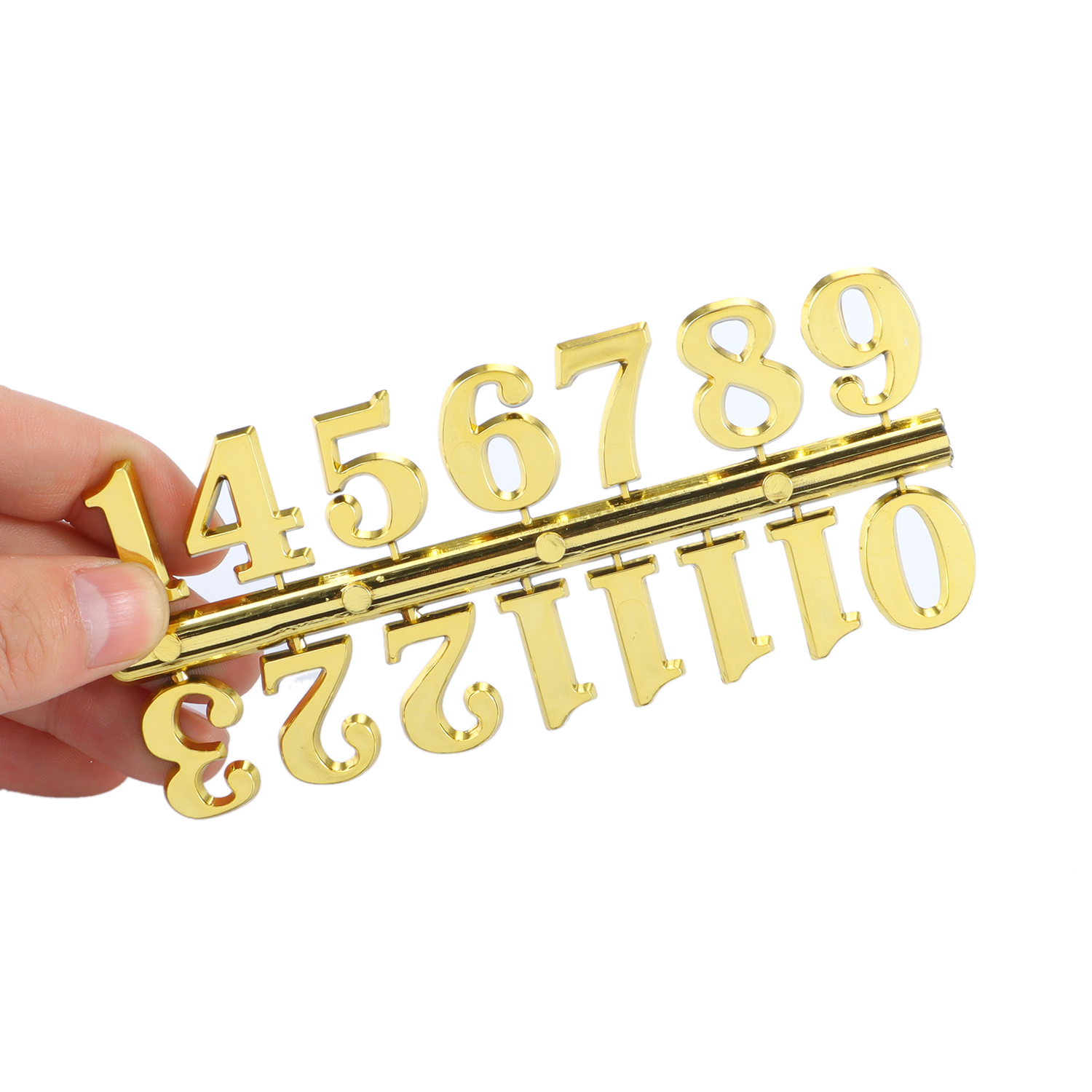 Clock Numerals Arabic Roman Nu - Resin Art Clock recension och pris