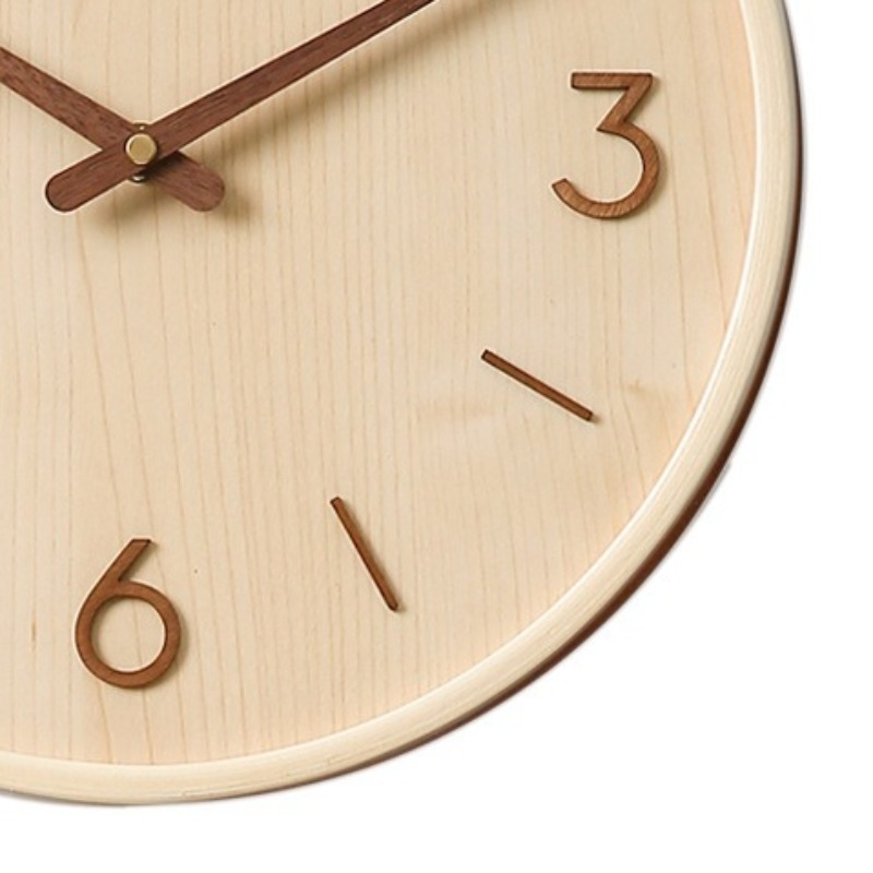 Modern Wooden Silent Art Wall  - Resin Art Clock recension och pris