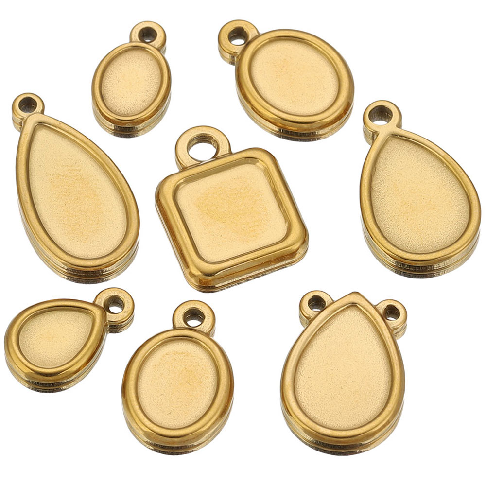 5pcs Stainless Steel Square Dr - Resin Art Box recension och pris