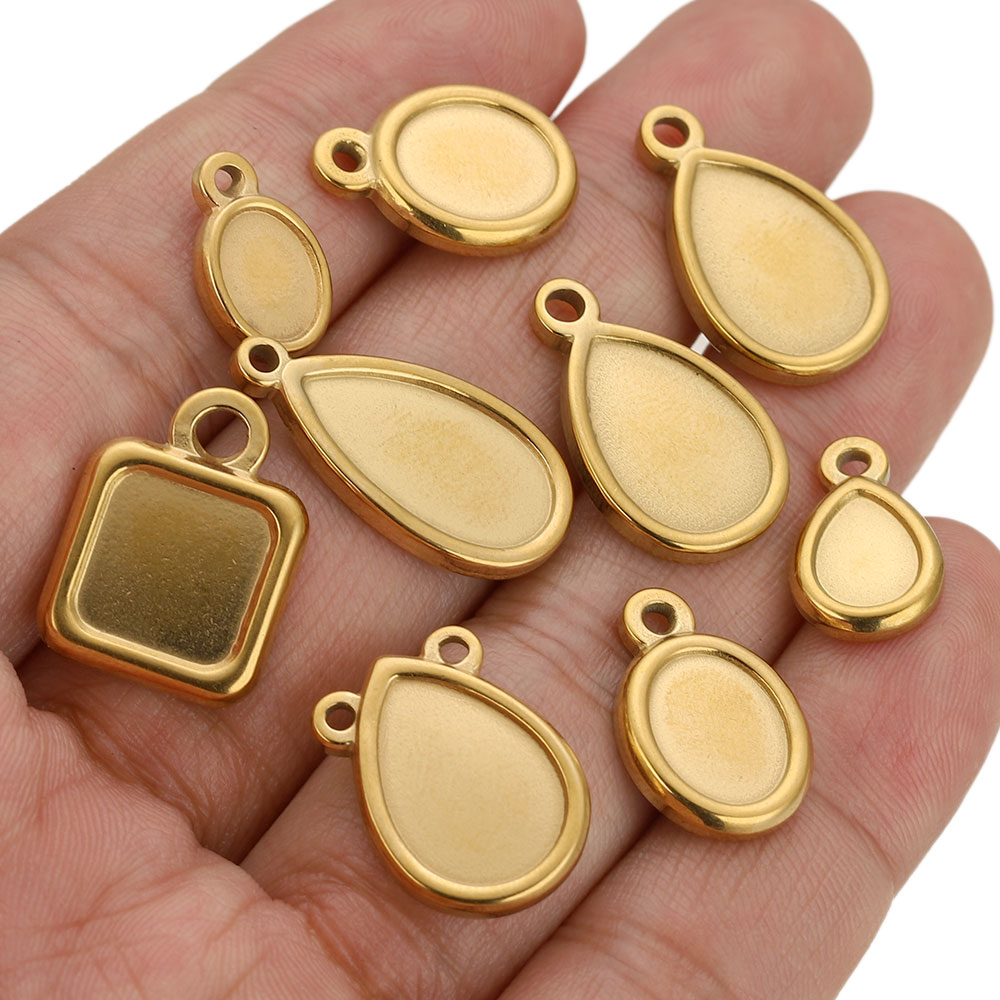5pcs Stainless Steel Square Dr - Resin Art Box recension och pris