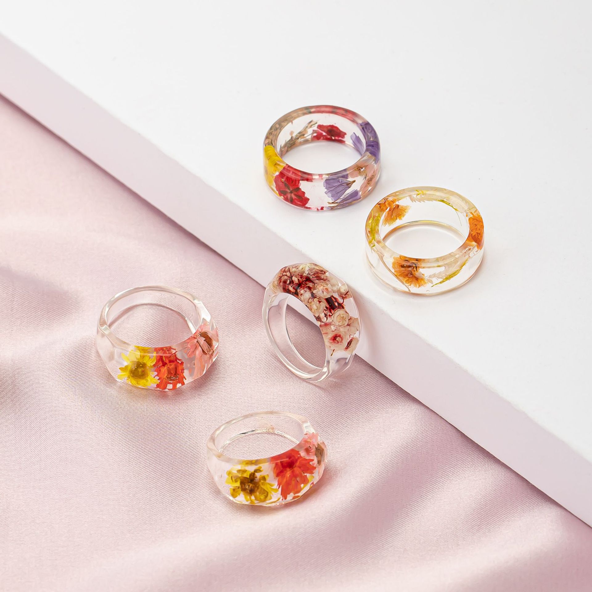 Exquisite Minimalist  Resin Da - Resin Art Ring recension och pris