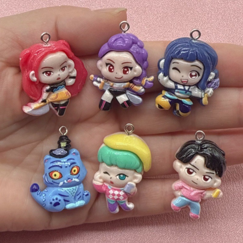 10pcs resin cartoon pendant, D - Resin Art Box recension och pris