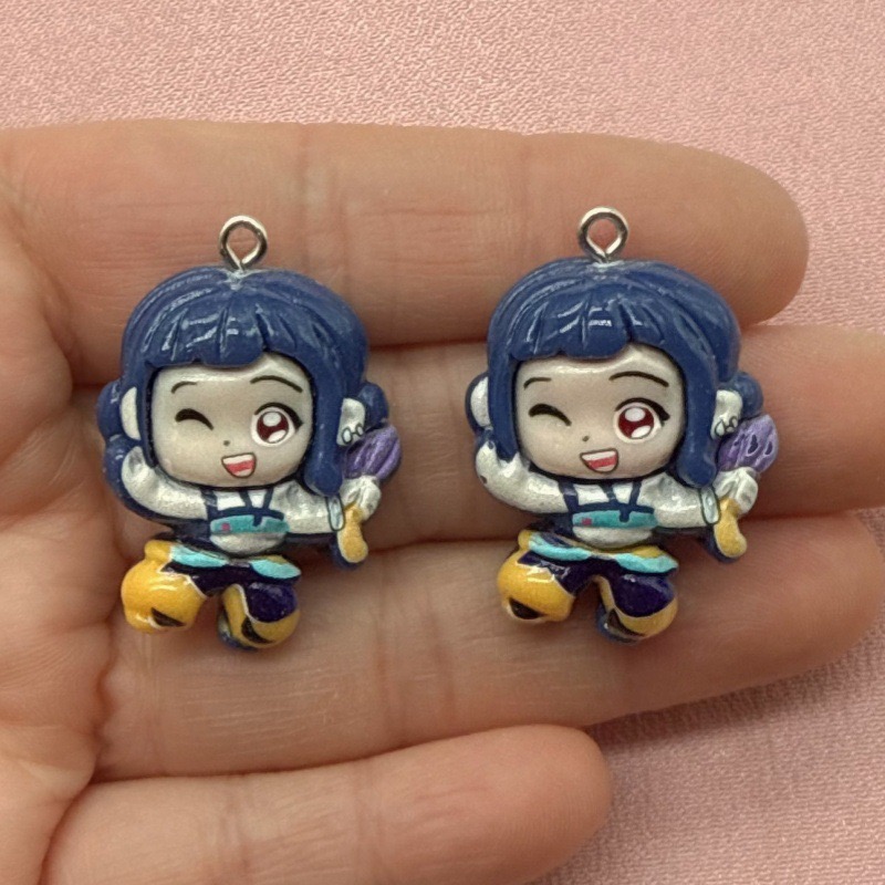 10pcs resin cartoon pendant, D - Resin Art Box recension och pris