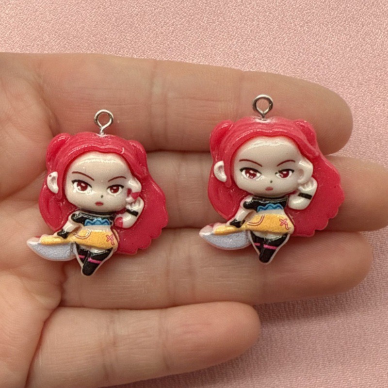 10pcs resin cartoon pendant, D - Resin Art Box recension och pris