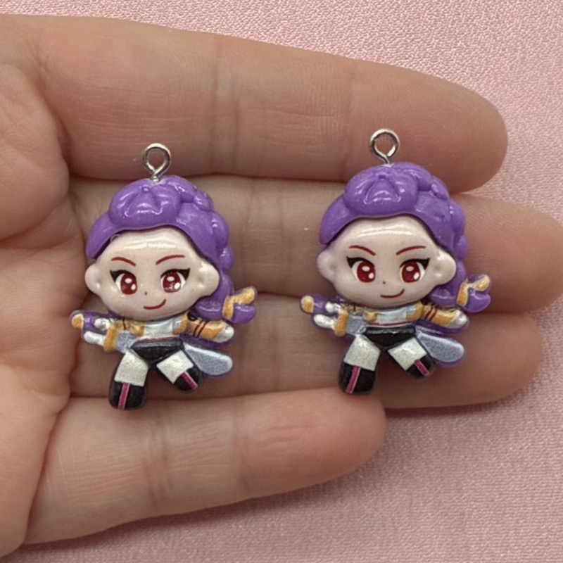 10pcs resin cartoon pendant, D - Resin Art Box recension och pris