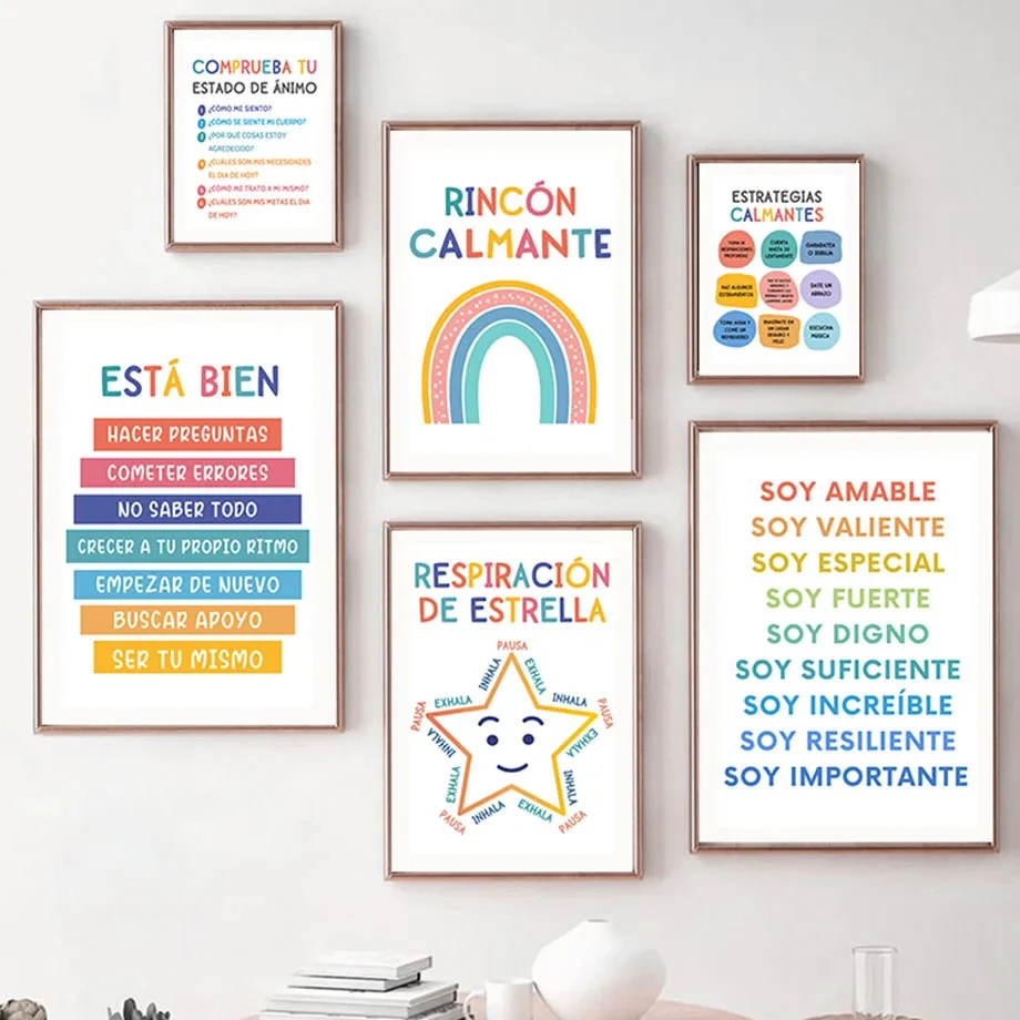 Modern Spanish Calm Corner Dia - Resin Art Aesthetic recension och pris