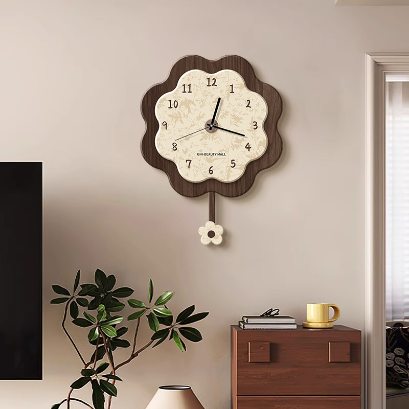 Chinese-style Creative Art Wal - Resin Art Clock recension och pris