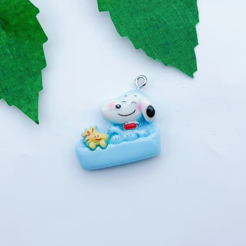 12pcs resin cartoon dog pendan - Resin Art Box recension och pris