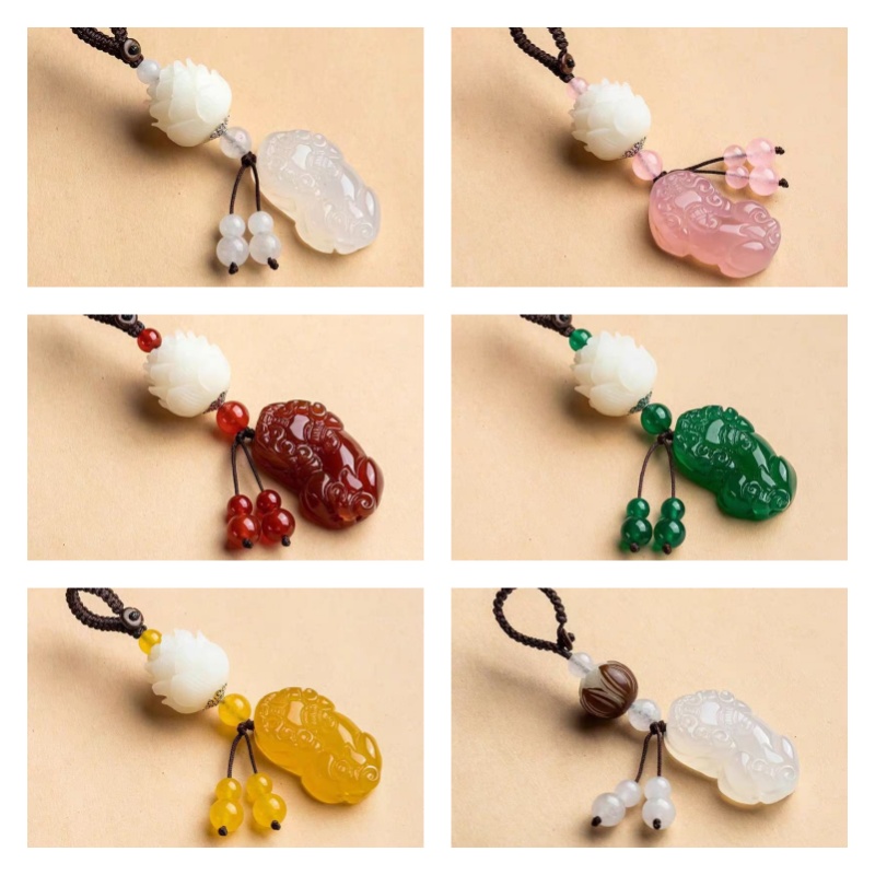 Pendant Lotus Keychain Car Cha - Resin Art Ring recension och pris