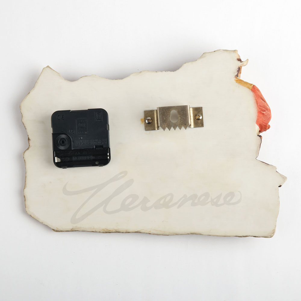 Vintage Western Cowboy Horse R - Resin Art Clock recension och pris