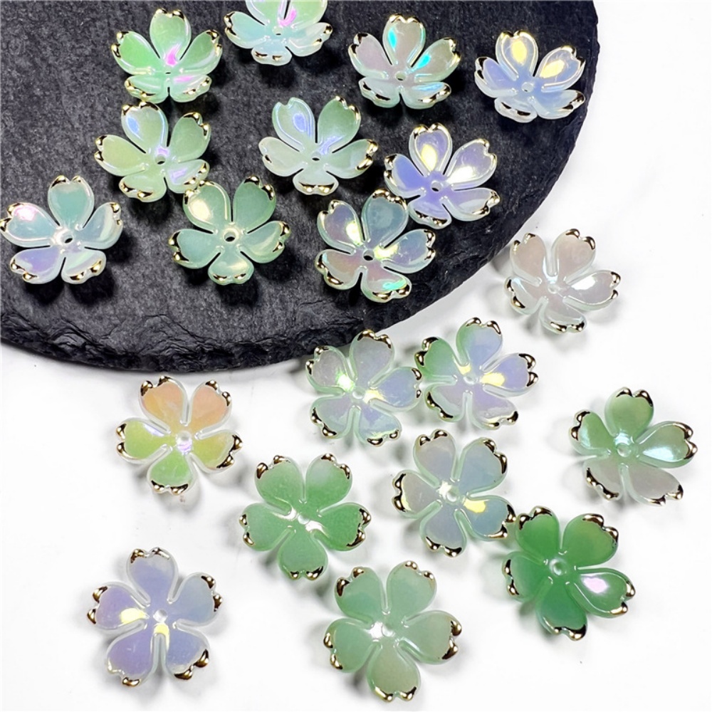 50pcs/lot 19mm Acrylic Cherry  - Resin Art Box recension och pris