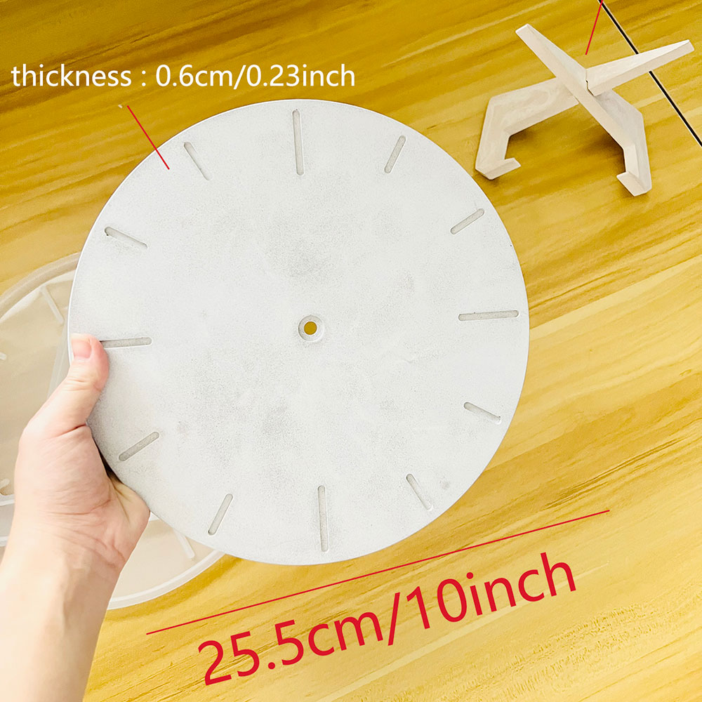 Clock Dial Stand Mold DIY Mobi - Resin Art Clock recension och pris