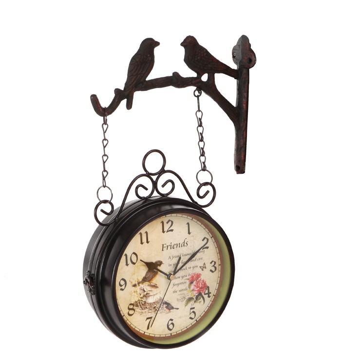 Unique gift -RETRO vintage art - Resin Art Clock recension och pris