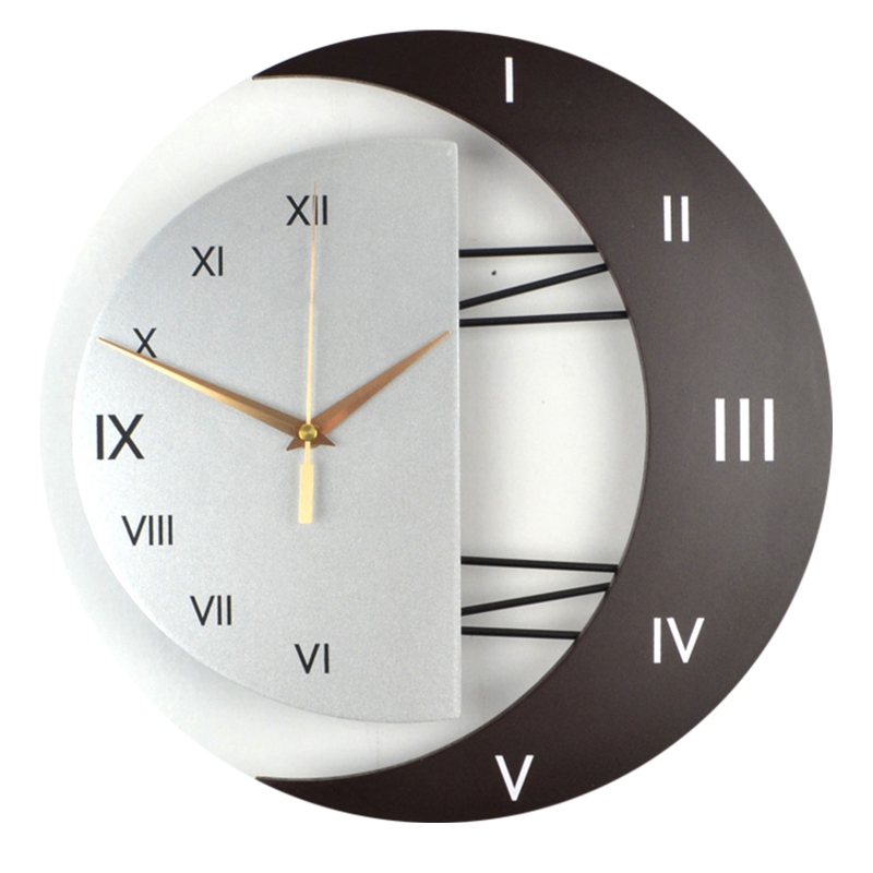 Modern Mute Wall Clock Move Si - Resin Art Wall Clock recension och pris