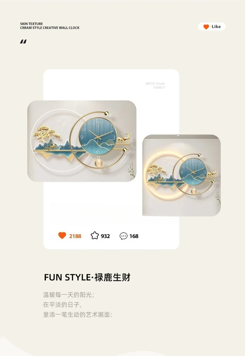 Art Mural Wall Clocks Luxury D - Resin Art Clock recension och pris