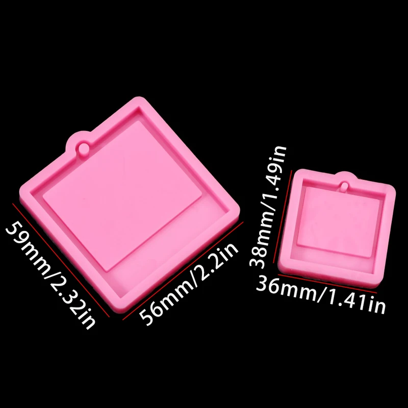 Photo Frame Epoxy Resin Keycha - Resin Art For Photo Frame recension och pris