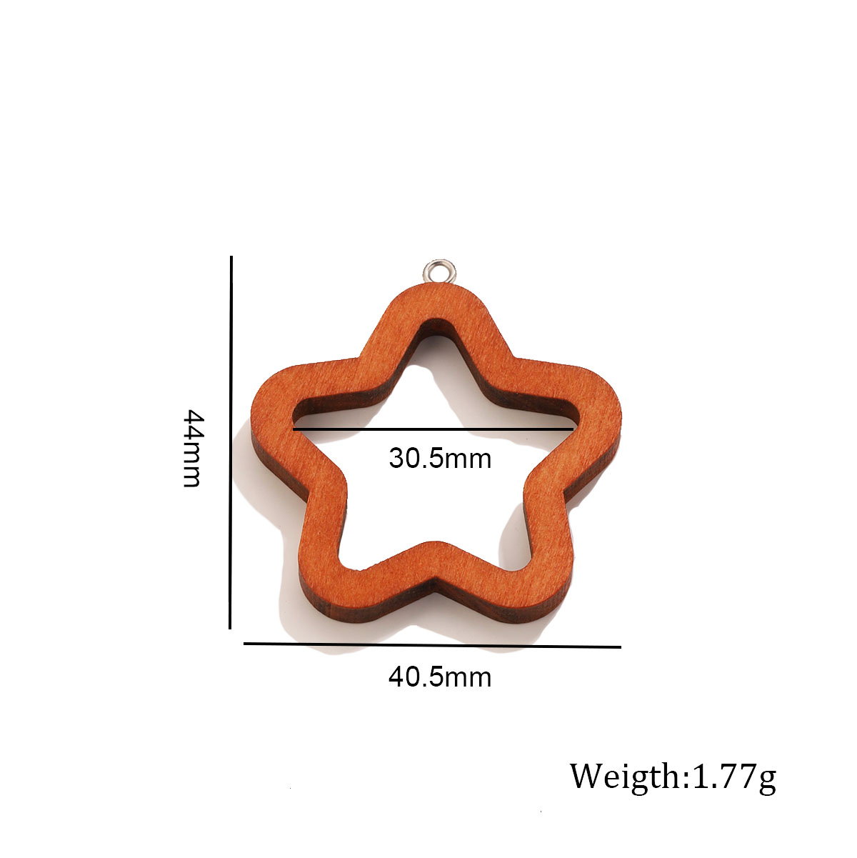 10PCS Triangle Rectangle Wood  - Resin Art Box recension och pris