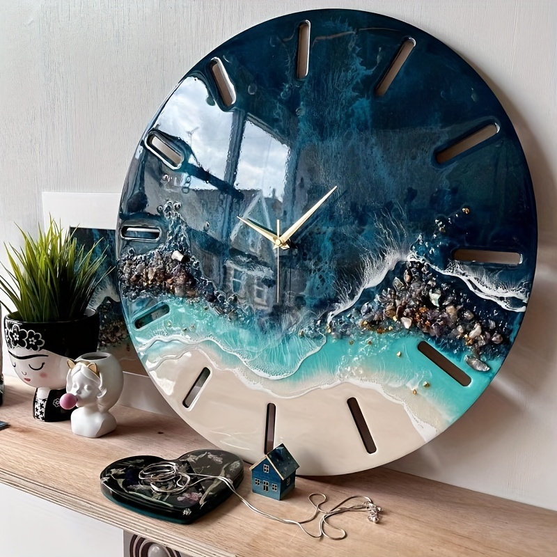 DIY clock molds, large clock r - Resin Art Clock recension och pris