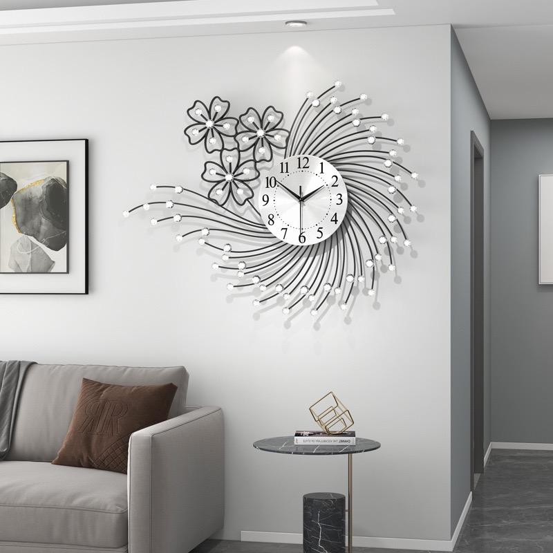 Luxury wall clock living room  - Resin Art Wall Clock recension och pris