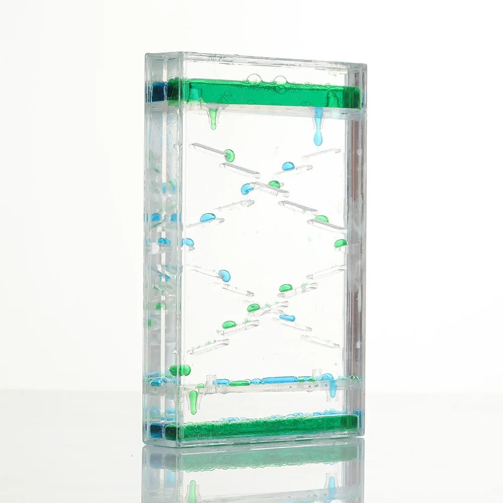 Color Two-color Hourglass Time - Resin Art Clock recension och pris