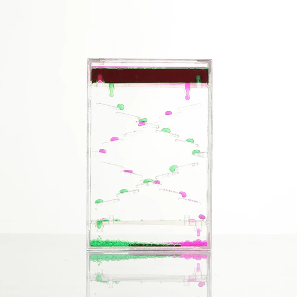Color Two-color Hourglass Time - Resin Art Clock recension och pris